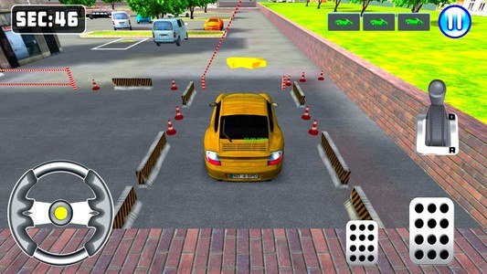 3D sports Car Parking Game