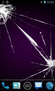 Cracked Screen Live Wallpaper