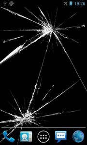 Cracked Screen Live Wallpaper