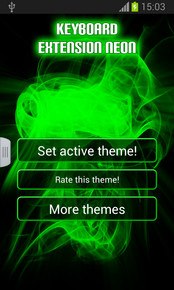 Keyboard Extension Neon