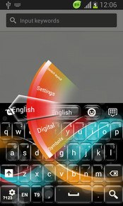 Keyboard for Sony Xperia M