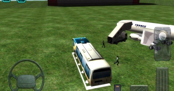 Airport Bus Simulator Parking