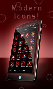 Red Launcher Theme