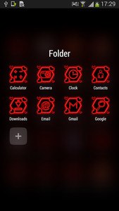 Red Launcher Theme