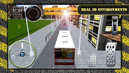 Speed Bus Driving Simulation