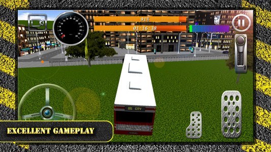 Speed Bus Driving Simulation
