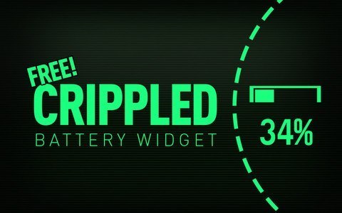 Crippled - Battery Widget