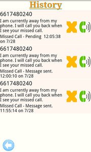 Text Your Missed Calls