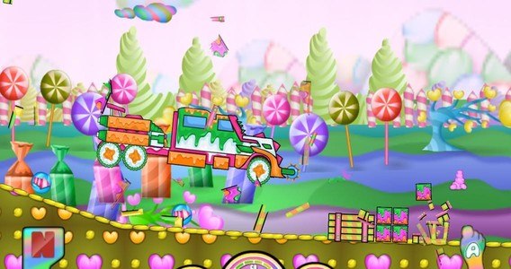 Candy Smasher Hill Racer