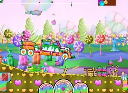 Candy Smasher Hill Racer