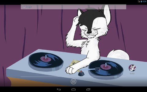 DJ Cat Live Wallpaper