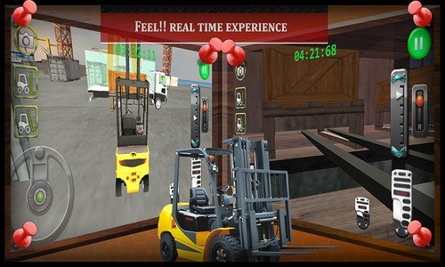 Forklift Driving 3D Simulation