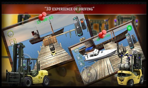 Forklift Driving 3D Simulation