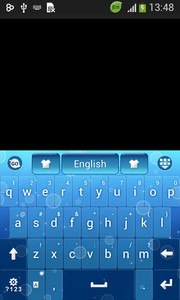 Blue Keypad