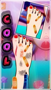 Baby Girl Foot Doctor Game