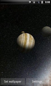 Solar System 3D Wallpaper Pro