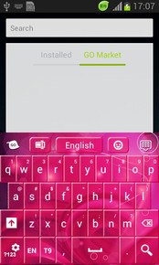 Special Pink Keyboard Theme