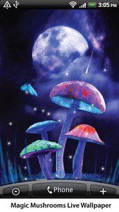 Magic Mushrooms Live Wallpaper