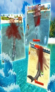 Shark Simulator Beach Attack