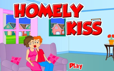 Funny Homely Kiss