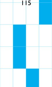 Tap Blue - Piano Tiles