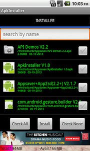 Apk installer For Android