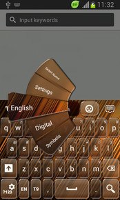 Brown Keypad