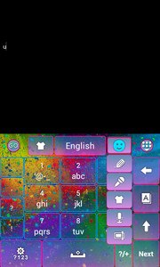 Color Storm Keyboard Theme