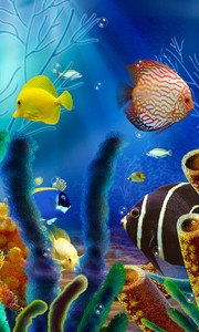 Aquarium Live Wallpaper (free)