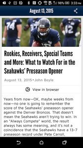 Seattle Seahawks Mobile