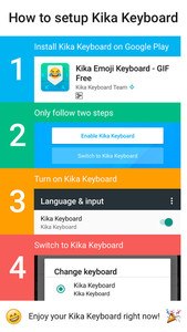 Palm Kika Emoji Keyboard Theme