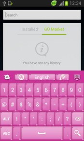 Hearts Pink Keyboard