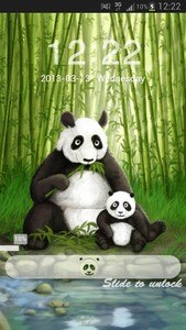 GO Locker Theme Panda