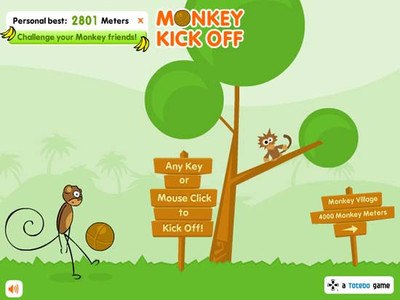 Monkey Kick Off -FREE fun game