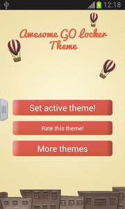 Awesome GO Locker Theme
