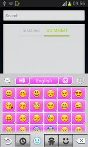 Pink Keyboard Stickers