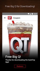 QuikTrip QT Gas, Food Coupons