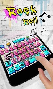 Rock Roll GO Keyboard Theme