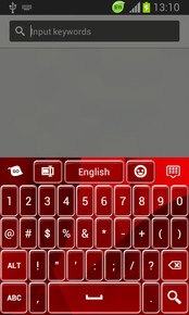 Red GO Keyboard
