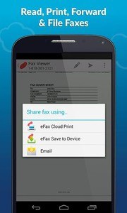 eFax® Mobile Fax App