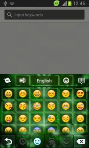 GO Keyboard Weeds Themes