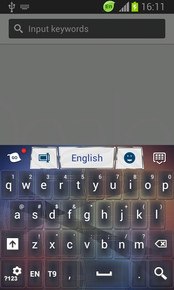 Keyboard for Galaxy S5 Mini