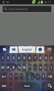 Keyboard for Galaxy S5 Mini
