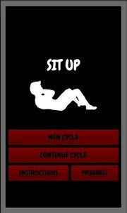 Sit Up - workout routine
