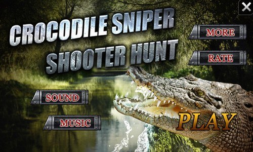 Crocodile Sniper Shooter Hunt