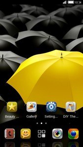 Yellow Umbrella Theme