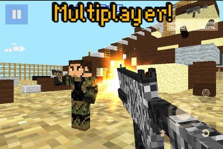 Pixel War Multiplayer Shooter
