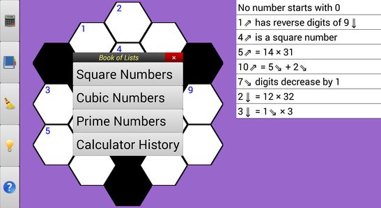 Math Hexagon Puzzles