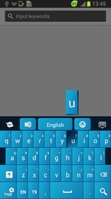 Soft Blue Keyboard