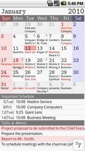 Jorte Calendar & Organizer